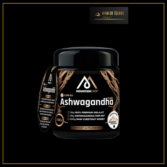 Ashwagandha, Shilajit og kastaníu hunang