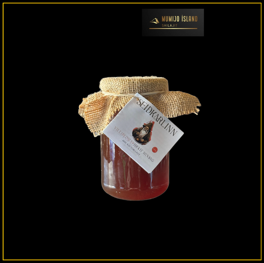 Seiðkarinn Villiblóma hrátt hunang 500g